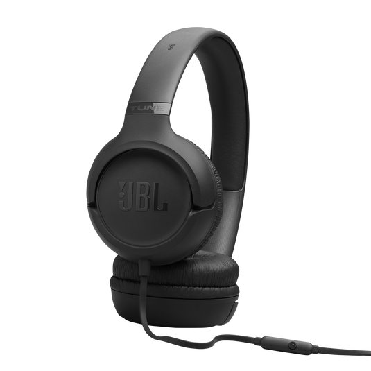 JBL Tune 530 Wired Headphones - Black | JBLT530BLK
