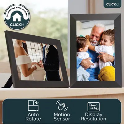 Majority Clickid Snap10 Digital Photo & Video Frame | 1000002959