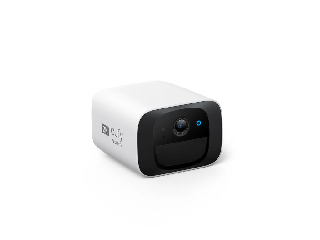 Eufy Solocam C210 2k Camera with Solar Panels - White | E8B00324