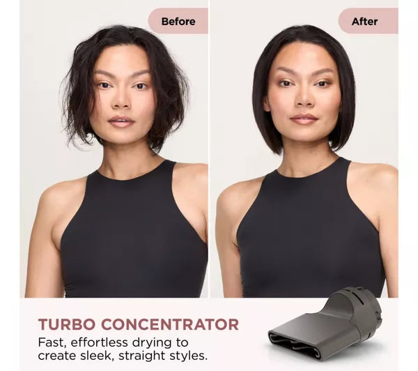 Shark SpeedStyle Pro High-Velocity Hair Dryer System - Black | HD701UK