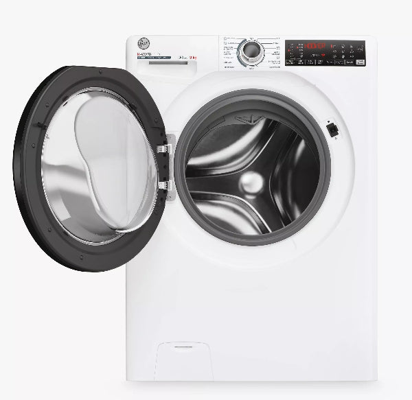 Hoover H-WASH 350 9kg A Rated Washing Machine - White | H3WPS496TAMB6-80