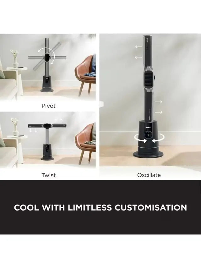 Shark TurboBlade Cool + Heat - White | TH200UK