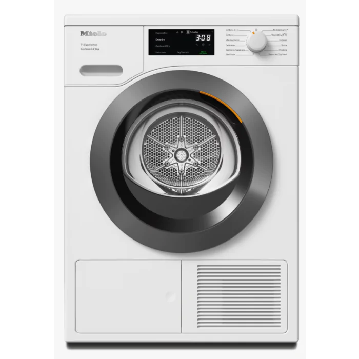 Miele Heat pump tumble dryer, 9kg, Graphite Grey Door | Chrome Edition | TED 645 WP | 12736700