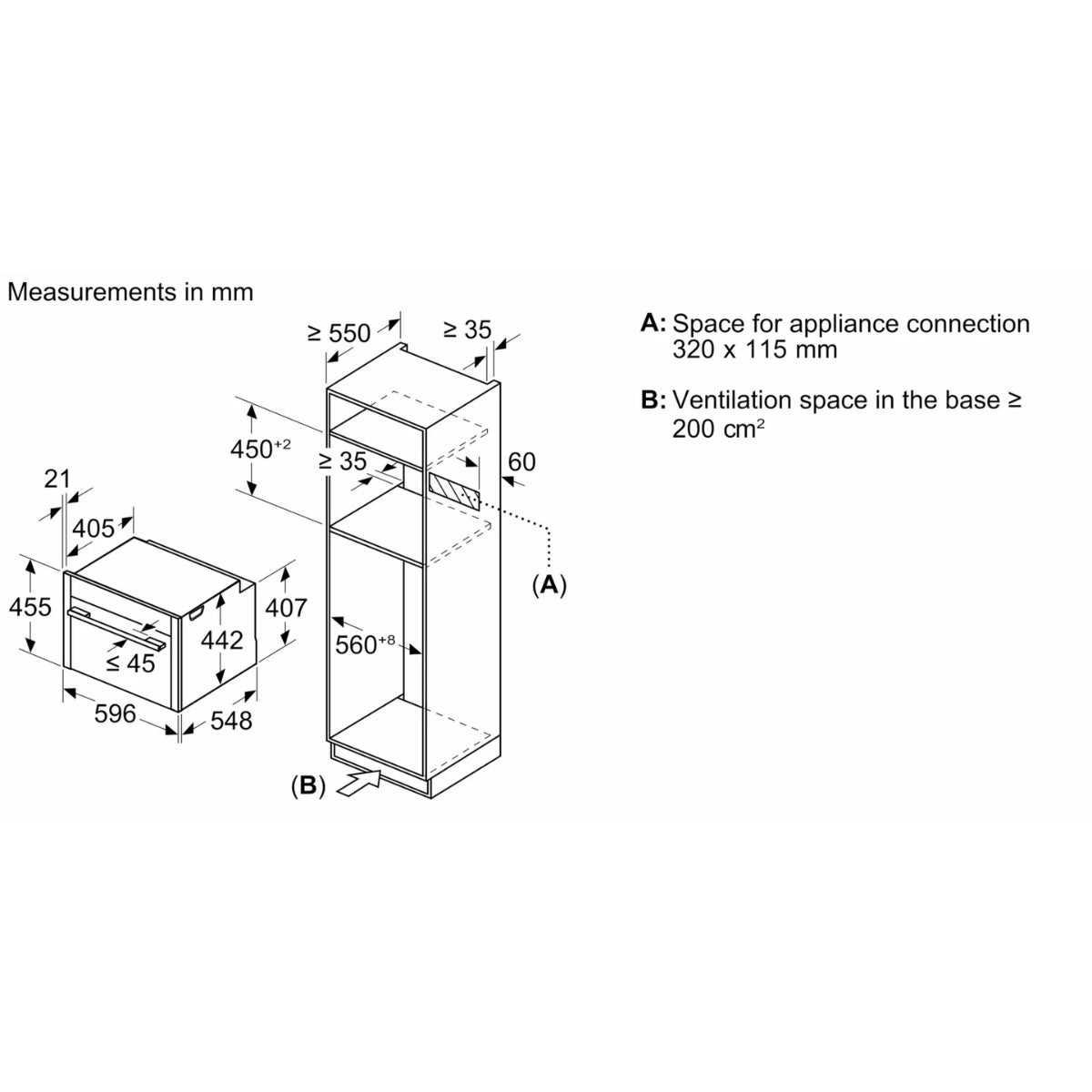 Neff N70 Compact Oven With Microwave | C24MR21G0B