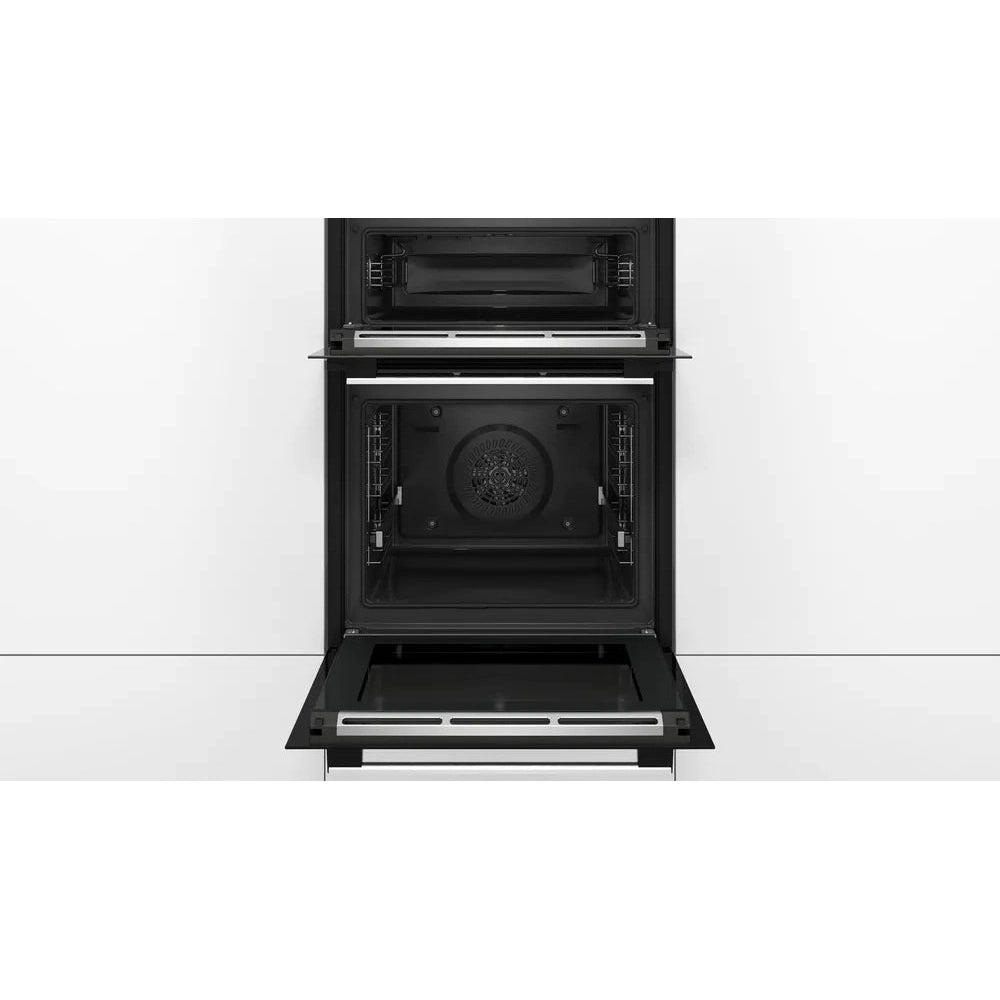 Bosch Series 6 Double Oven Brushed Steel MBA5785S6B