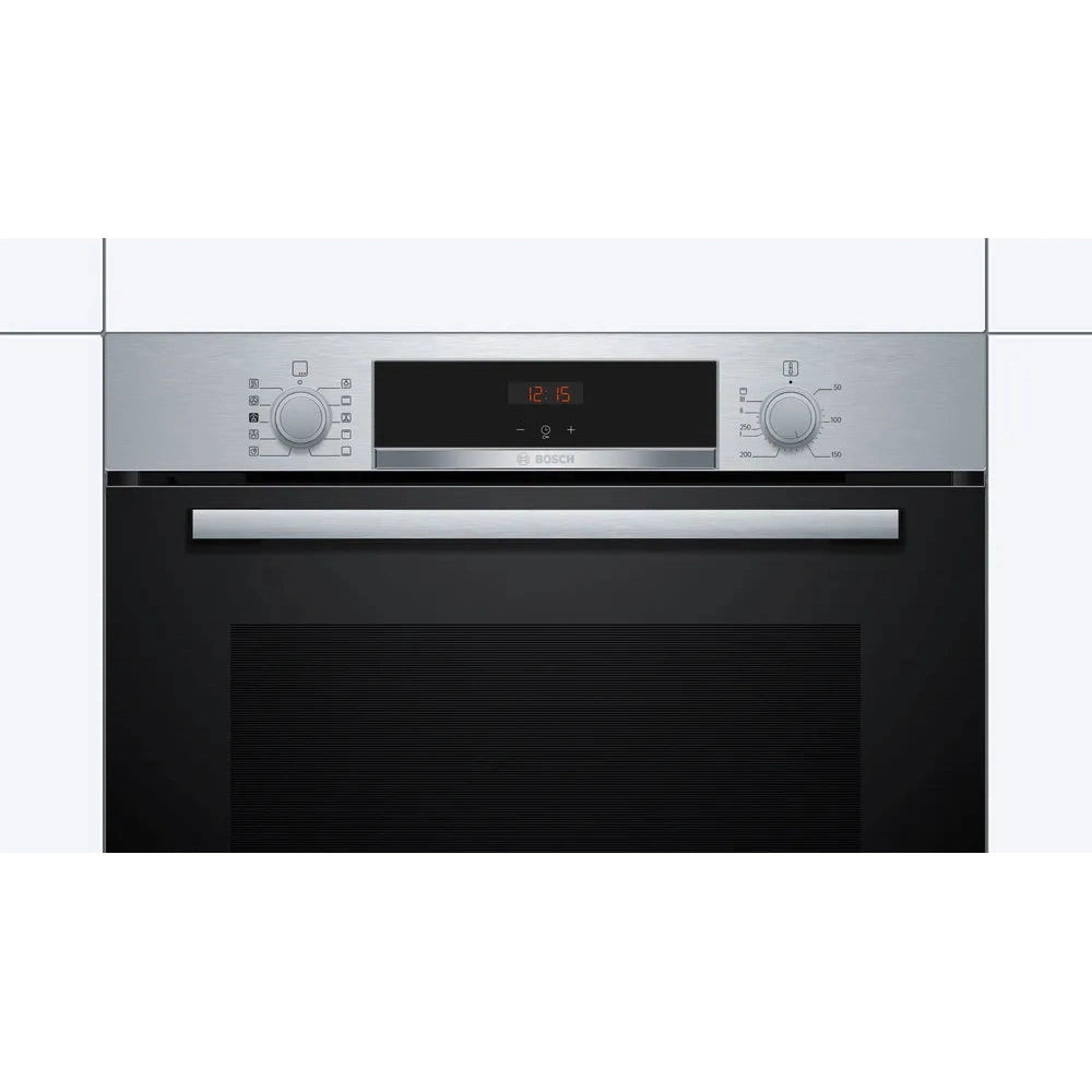 Bosch Series 4 Single Oven Brushed Steel HRS534BS0B