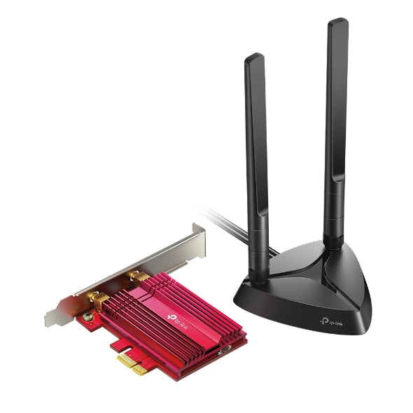 TP Link AX3000 Wi-Fi 6 Bluetooth 5.3 PCIe Adapter | ARCHERTX3000E