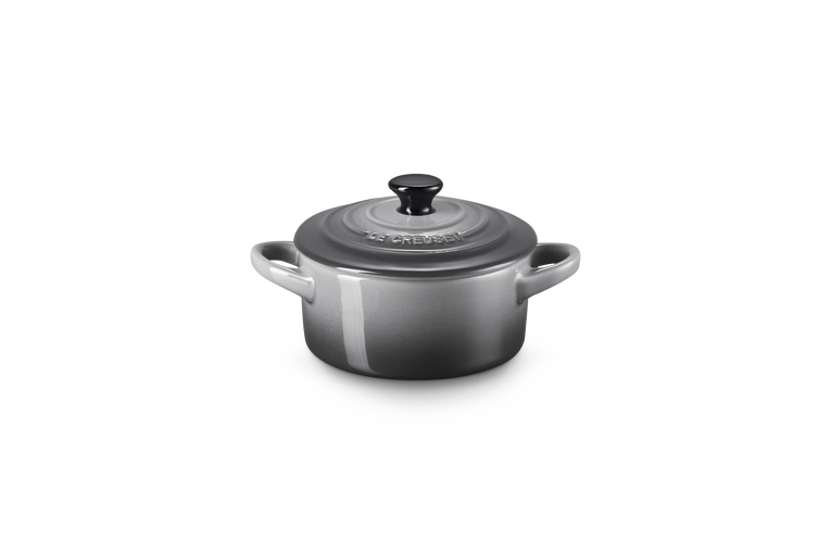 Le Creuset Stoneware 10cm Petite Casserole Dish - Flint | 71901104440100