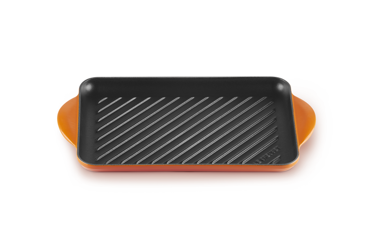 Le Creuset 32cm Cast Iron Rectangular Grill - Volcanic | 20202320900460