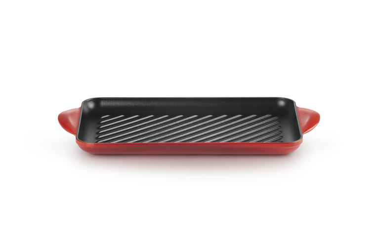 Le Creuset 32cm Cast Iron Rectangular Grill - Cerise | 20202320600460