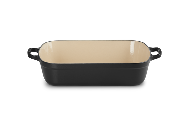 Le Creuset 33cm Cast Iron Roaster - Satin Black | 20184330002422