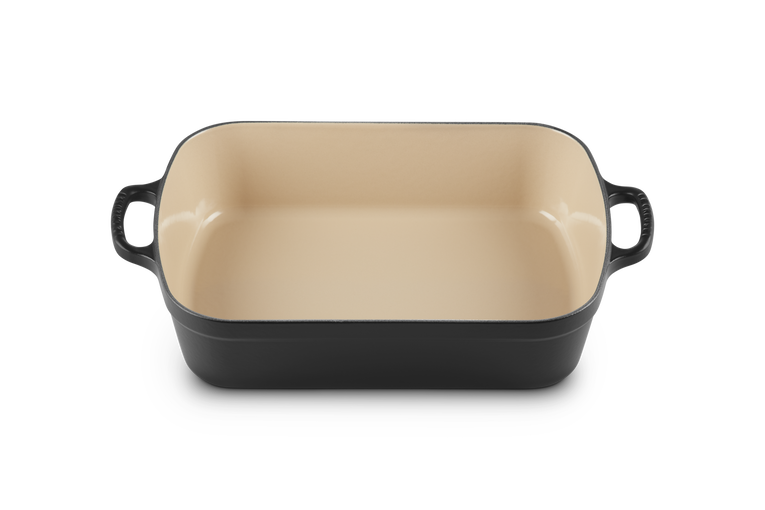 Le Creuset 33cm Cast Iron Roaster - Satin Black | 20184330002422
