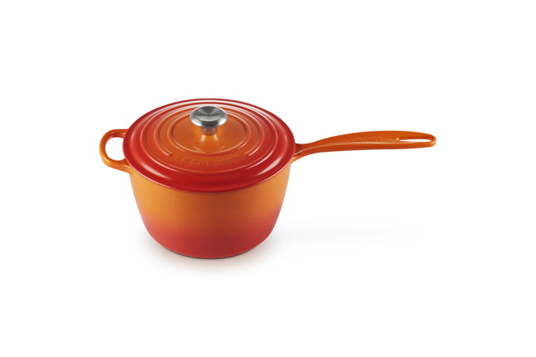 Le Creuset 18cm Cast Iron Saucepan - Volcanic | 21181180902430