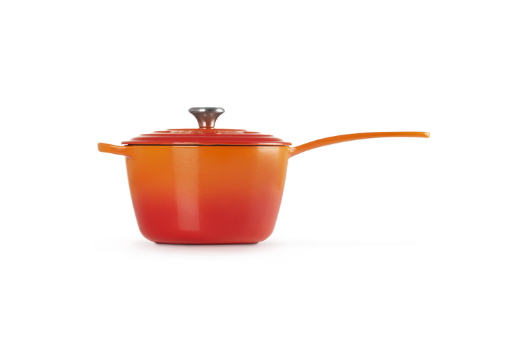 Le Creuset 20cm Cast Iron Saucepan - Volcanic | 21181200902430