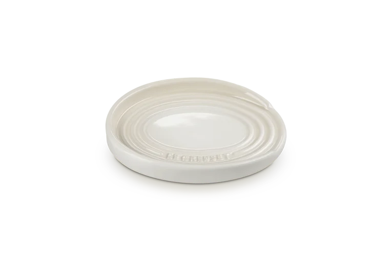 Le Creuset Stoneware Oval Spoon Rest - Meringue | 71507157160099