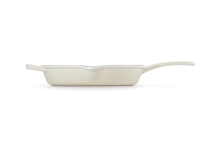 Le Creuset Signature 26cm Cast Iron Deep Skillet - Meringue | 20187267160422