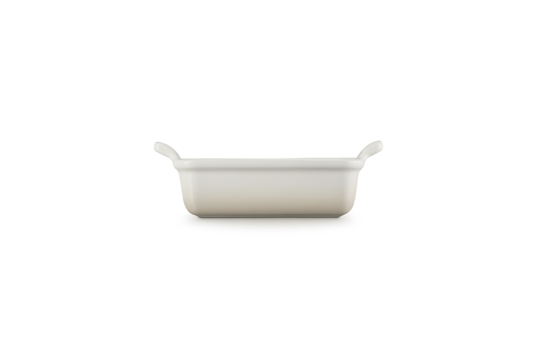 Le Creuset 19cm Stoneware Heritage Rectangular Dish - Meringue | 71102197160001