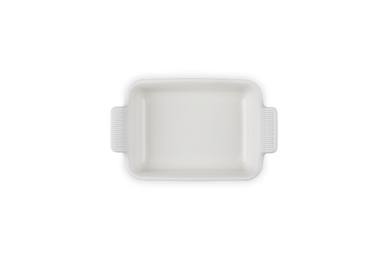 Le Creuset 19cm Stoneware Heritage Rectangular Dish - Meringue | 71102197160001