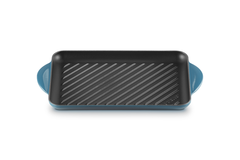 Le Creuset 32cm Cast Iron Rectangular Grill - Deep Teal | 20202326420460