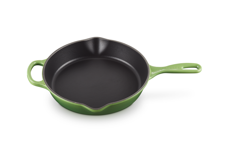 Le Creuset Signature 26cm Cast Iron Deep Skillet - Bamboo Green | 20187264080422