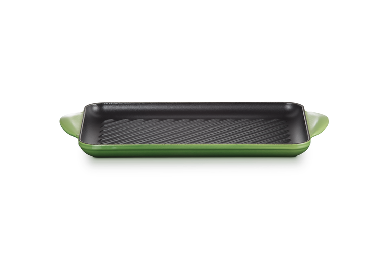 Le Creuset 32cm Cast Iron Rectangular Grill - Bamboo Green | 20202324080460