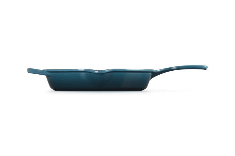 Le Creuset Signature 26cm Cast Iron Deep Skillet - Deep Teal | 20187266420422