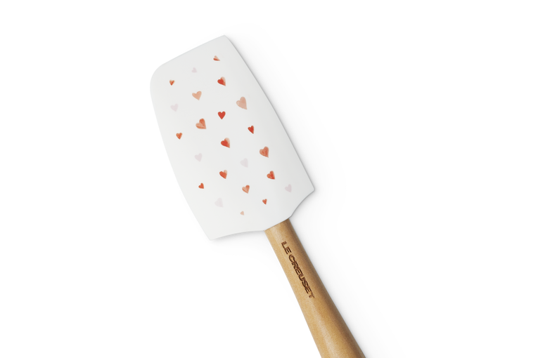 Le Creuset Craft Medium Spatula - Heart Decal | 42004290101400