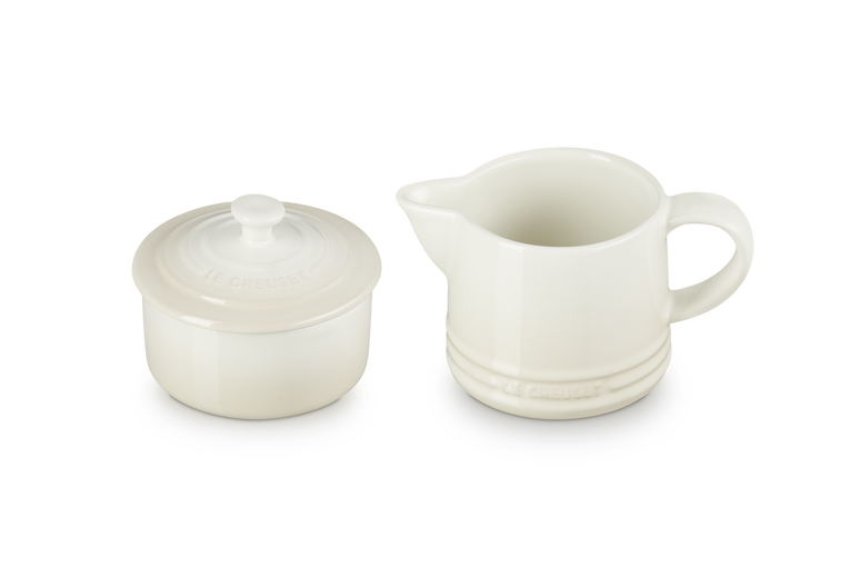 Le Creuset Signature Stoneware Milk & Sugar Set - Meringue | 89331007160003