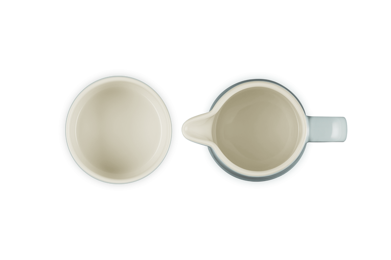 Le Creuset Signature Stoneware Milk & Sugar Set - Sea Salt | 89331007170003