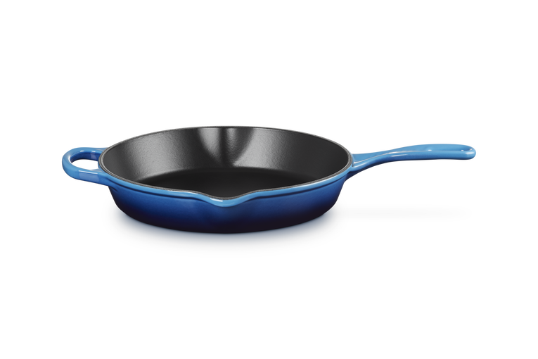 Le Creuset Signature 26cm Cast Iron Deep Skillet - Azure | 20187262200422
