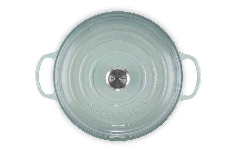 Le Creuset Signature 30cm Cast Iron Shallow Casserole - Sea Salt | 21180307174430
