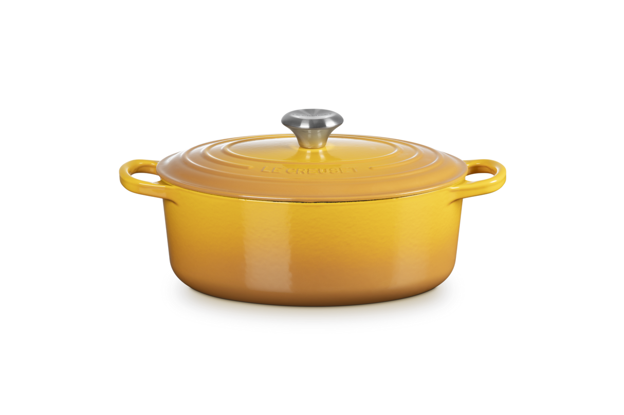 Le Creuset Signature 27cm Cast Iron Oval Casserole - Nectar | 21178276724430
