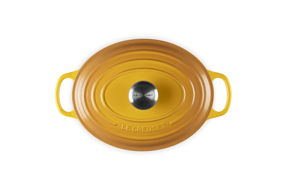 Le Creuset Signature 27cm Cast Iron Oval Casserole - Nectar | 21178276724430