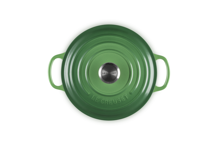 Le Creuset Signature 20cm Cast Iron Round Casserole - Bamboo Green | 21177204344441