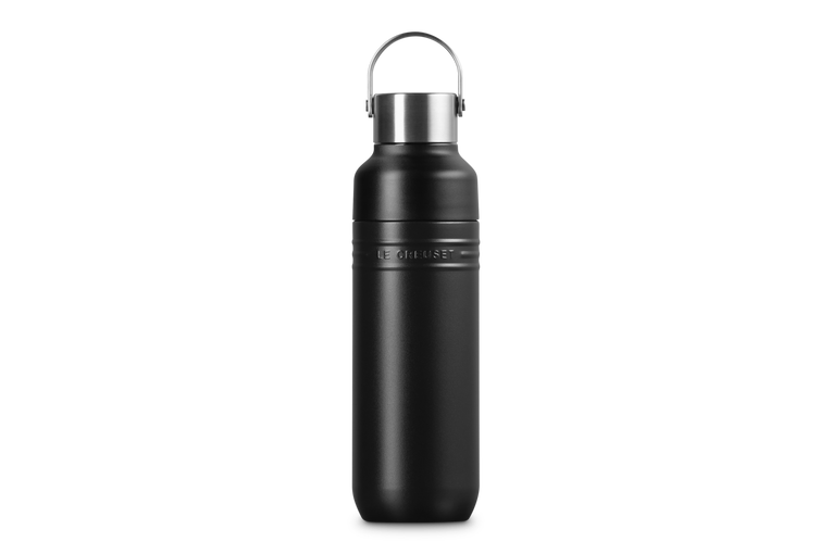 Le Creuset 500ml Insulated On the Go Bottle - Satin Black | 41066280000001