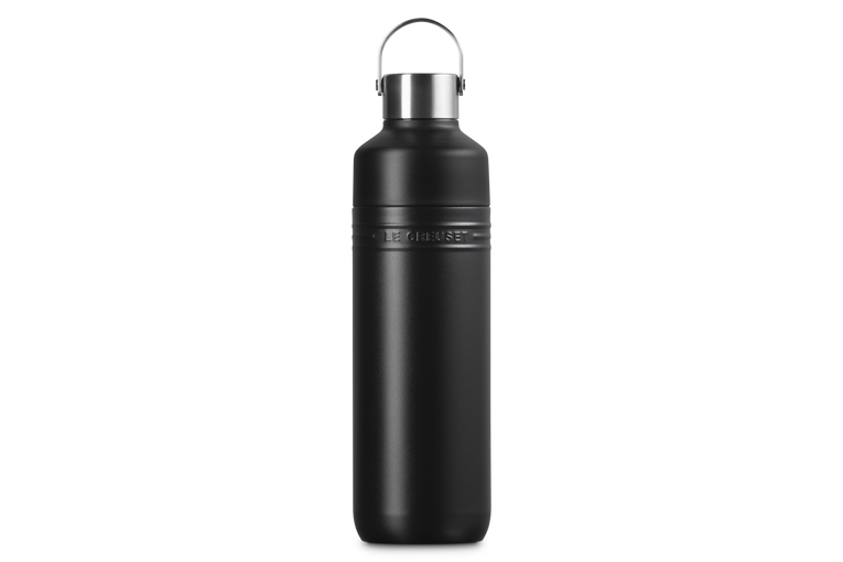 Le Creuset 1L Insulated On the Go Bottle - Satin Black | 41066330000001