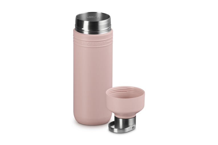 Le Creuset 1L Insulated On the Go Bottle - Shell Pink | 41066337770001