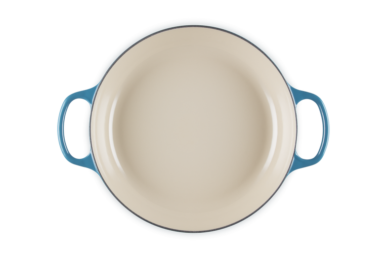 Le Creuset Signature 30cm Cast Iron Shallow Casserole - Deep Teal | 21180306422430