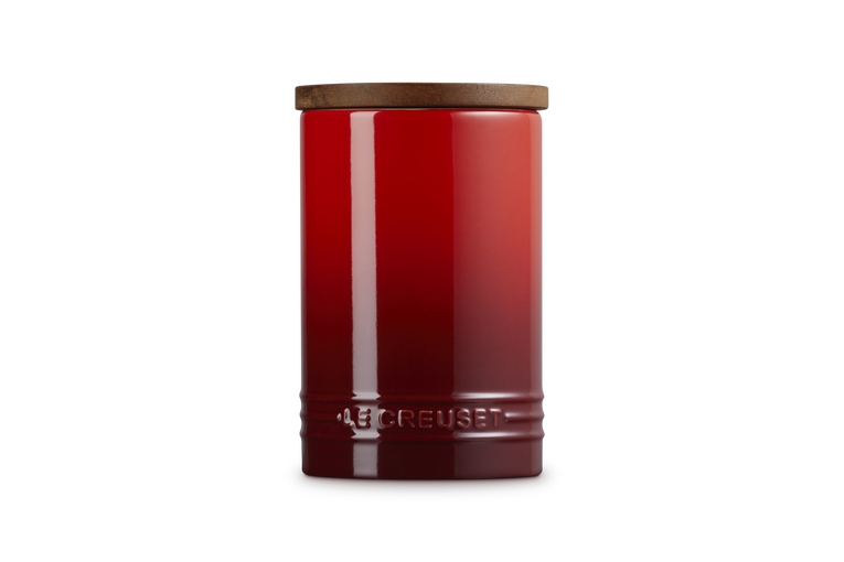Le Creuset 770ml Stoneware Signature Storage Jar - Cerise | 70819770600099