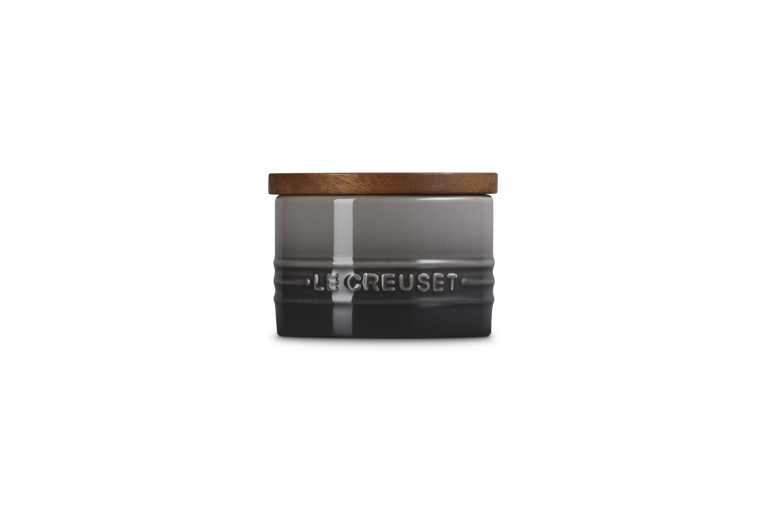 Le Creuset 200ml Stoneware Signature Storage Jar - Flint | 70819204440099