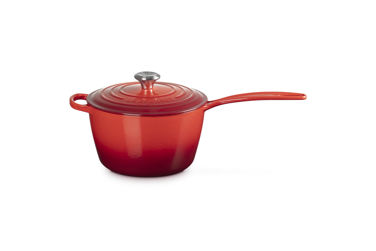 Le Creuset 18cm Cast Iron Saucepan - Cerise | 21181180602430