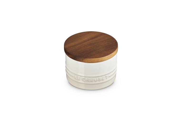 Le Creuset 200ml Stoneware Signature Storage Jar - Meringue | 70819207160099