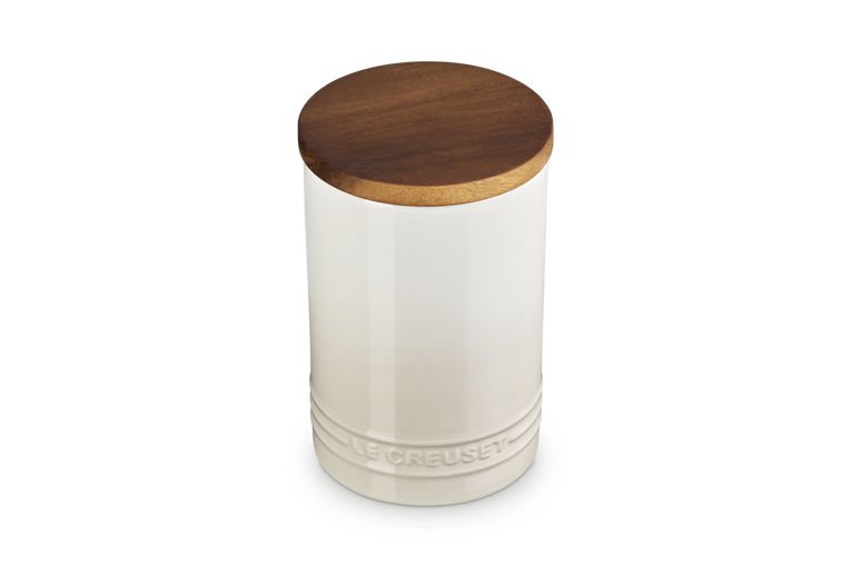 Le Creuset 770ml Stoneware Signature Storage Jar - Meringue | 70819777160099