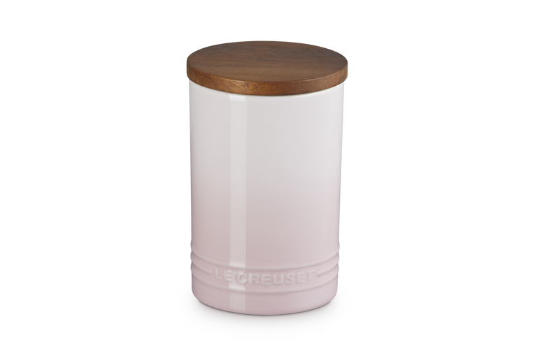 Le Creuset 770ml Stoneware Signature Storage Jar - Shell Pink | 70819777770099
