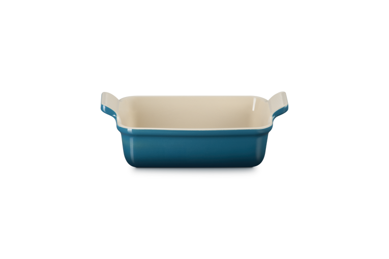 Le Creuset 19cm Stoneware Heritage Rectangular Dish - Deep Teal | 71102196420001