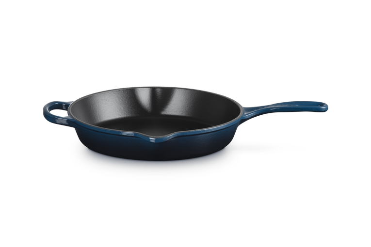 Le Creuset Signature 26cm Cast Iron Deep Skillet - Nuit | 20187261290422