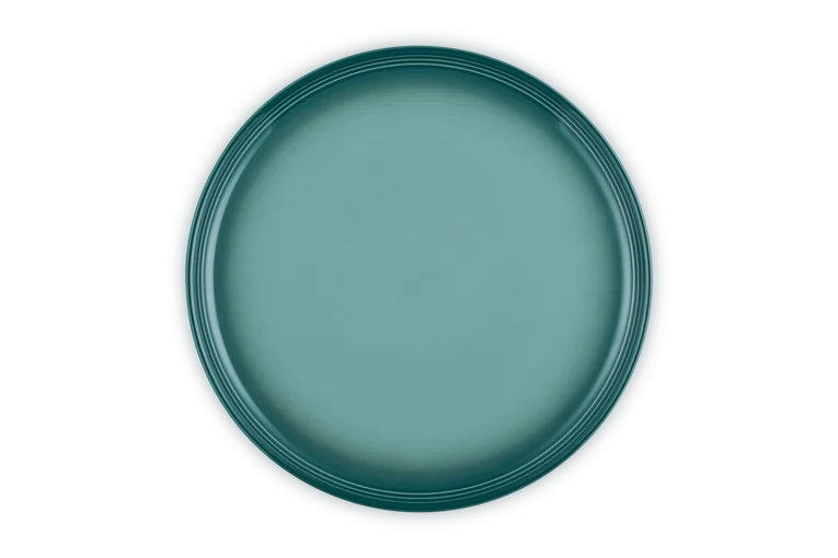 Le Creuset Stoneware 27cm Coupe Dinner Plate - Bleu Riviera | 70234270997099