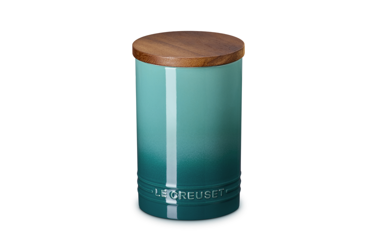 Le Creuset 770ml Stoneware Signature Storage Jar - Bleu Riviera | 70819770990099
