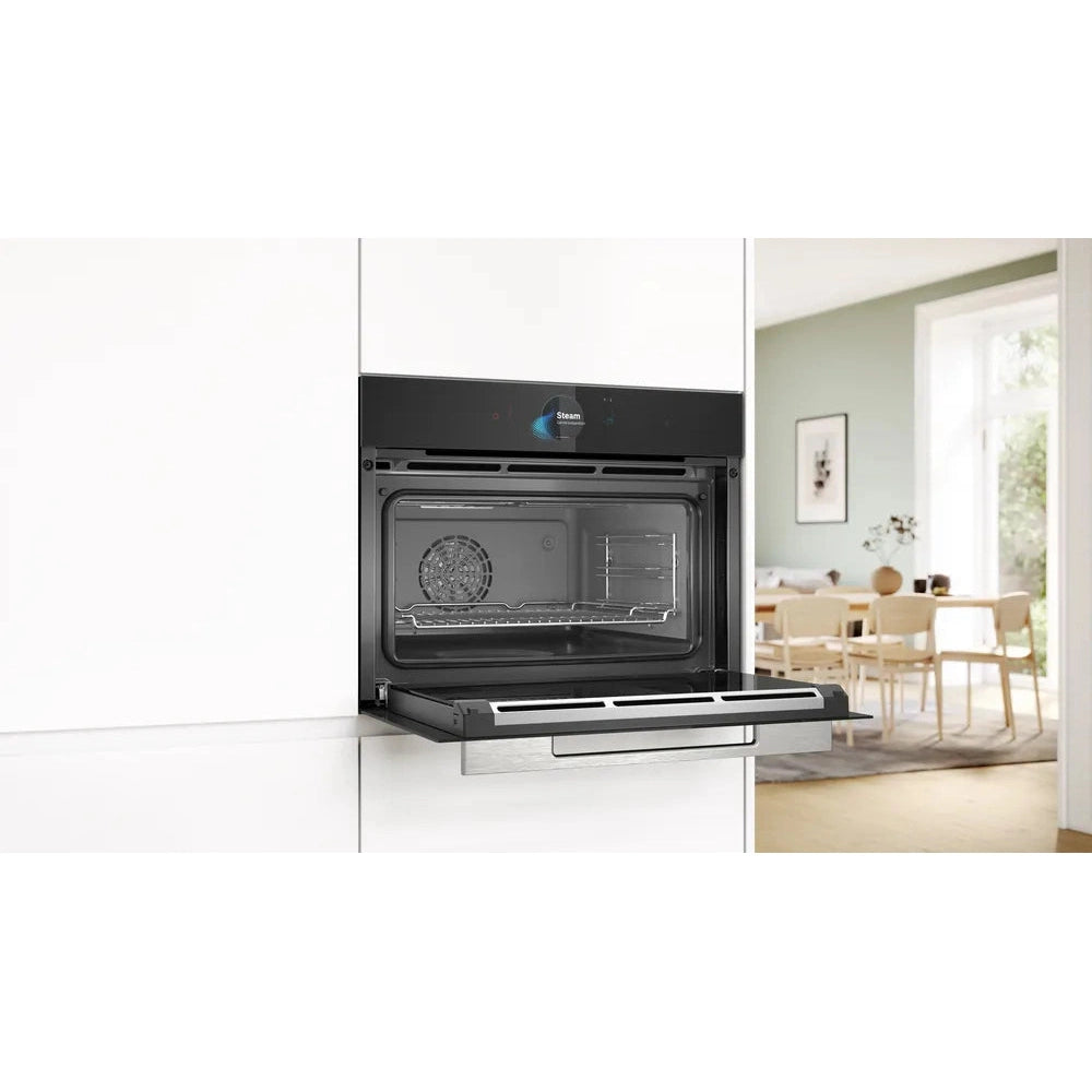 Bosch Series 8 Full Steam Combi Oven Black CSG7584B1