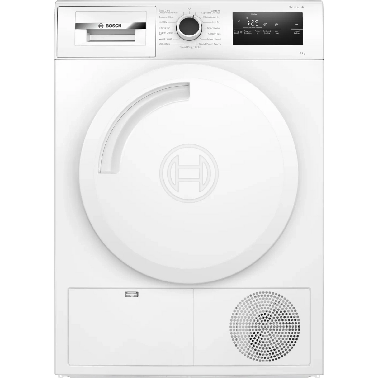 Bosch Series 4 8kg Condenser Dryer White WTN83202GB